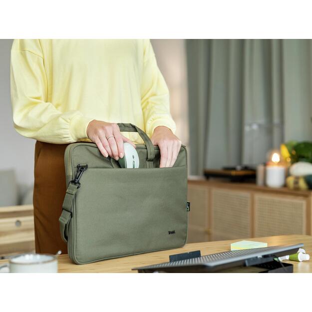 Kompiuterinė pelė belaidė MOUSE USB OPTICAL WRL YVI+/GREEN 24552 TRUST 10