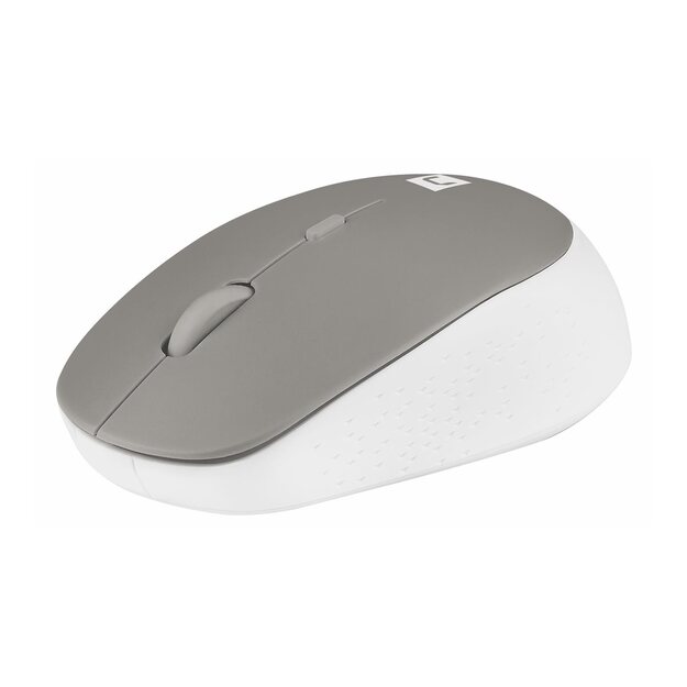 Kompiuterinė pelė belaidė NATEC Wireless Harrier 2 1600DPI Bluetooth 5.1 white-grey