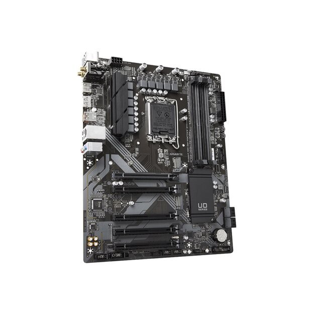 Pagrindinė plokštė GIGABYTE B760 DS3H AX LGA1700 4xDDR4 4xSATA 2xM.2 1xDP 1xHDMI 12