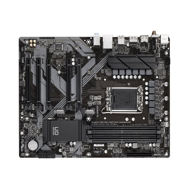 Pagrindinė plokštė GIGABYTE B760 DS3H AX LGA1700 4xDDR4 4xSATA 2xM.2 1xDP 1xHDMI 15