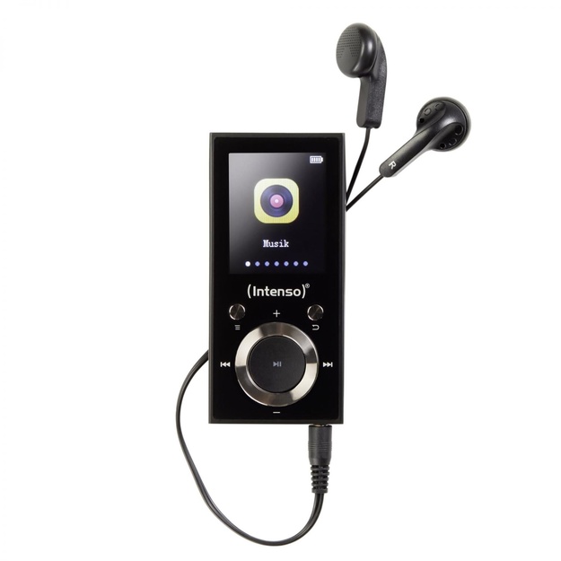MP3 grotuvas 16GB BLACK/3717470 INTENSO