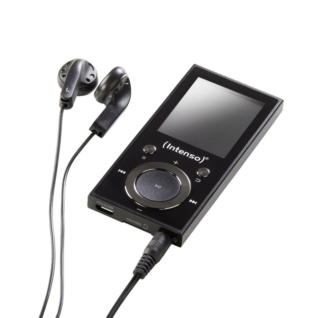 MP3 grotuvas 16GB BLACK/3717470 INTENSO
