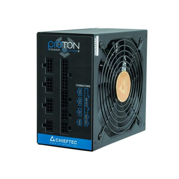 Maitinimo šaltinis kompiuteriui Power Supply|CHIEFTEC|650 Watts|Efficiency 80 PLUS BRONZE|PFC Active|BDF-650C