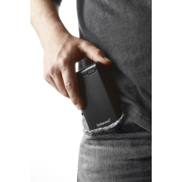 Išorinė baterija USB 20000MAH/BLACK XS20000 INTENSO