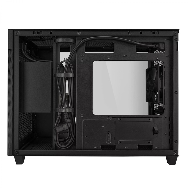 Kompiuterio korpusas Case|ASUS|Prime AP201 Tempered Glass|Micro|Not included|MicroATX|MiniITX|Colour Black|PRIMEAP201TG