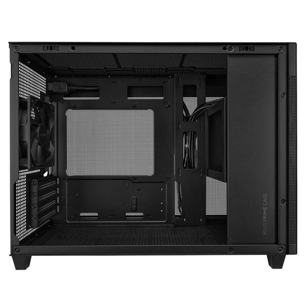 Kompiuterio korpusas Case|ASUS|Prime AP201 Tempered Glass|Micro|Not included|MicroATX|MiniITX|Colour Black|PRIMEAP201TG