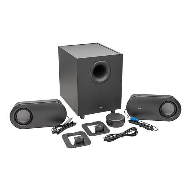 LOGITECH Z407 Bluetooth computer speakers with subwoofer and wireless control - GRAPHITE - N/A - EMEA 30