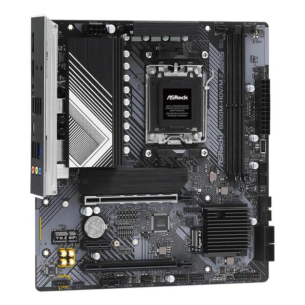 MB AMD B650 SAM5 MATX/B650M-HDV/M.2 ASROCK 9