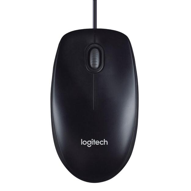 MOUSE USB OPTICAL M90/BLACK 910-001793 LOGITECH 18