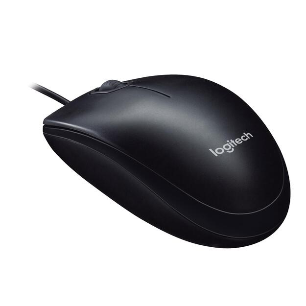 MOUSE USB OPTICAL M90/BLACK 910-001793 LOGITECH 15