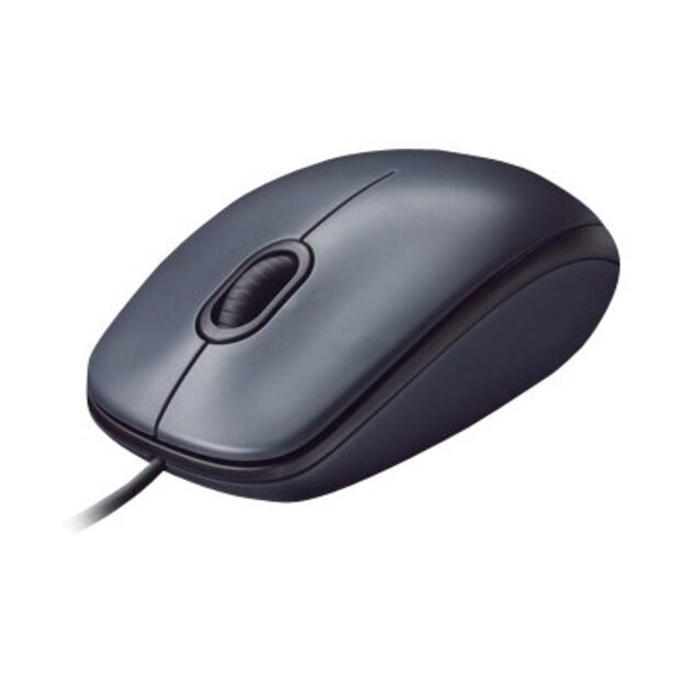 MOUSE USB OPTICAL M90/BLACK 910-001793 LOGITECH