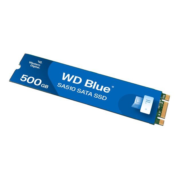 WD Blue SA510 SSD 500GB M.2 2280 SATA III 6Gb/s internal single-packed