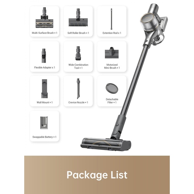 Vacuum Cleaner|DREAME|R20|Handheld/Cordless|570 Watts|Capacity 0.6 l|Weight 1.67 kg|VTV97A