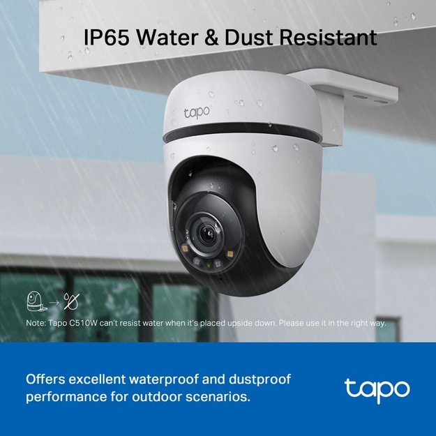 Belaidė kamera 1080P PAN TILT TAPO C510W TP-LINK