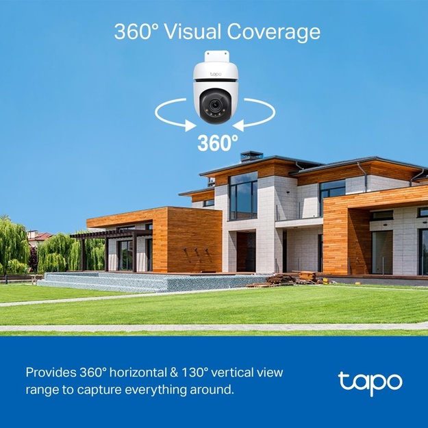 Belaidė kamera 1080P PAN TILT TAPO C510W TP-LINK