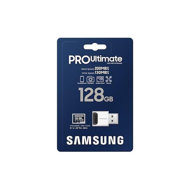 MEMORY MICRO SDXC 128GB/W/READER MB-MY128SB/WW SAMSUNG 16