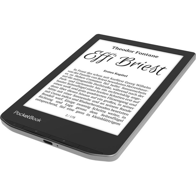 E-Reader|POCKETBOOK|Verse|6 |1024x758|1xUSB-C|Micro SD|Wireless LAN|Grey|PB629-M-WW
