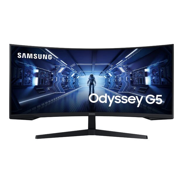 LCD Monitor|SAMSUNG|Odyssey G5|34 |Gaming/Curved/21 : 9|Panel VA|3440x1440|21:9|1 ms|Tilt|Colour Black|LC34G55TWWPXEN