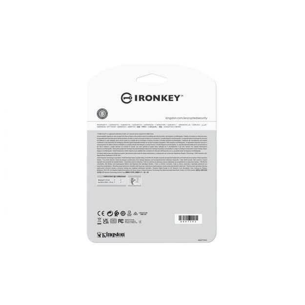 MEMORY DRIVE FLASH USB3.2 64GB/IKLP50/64GB KINGSTON 8