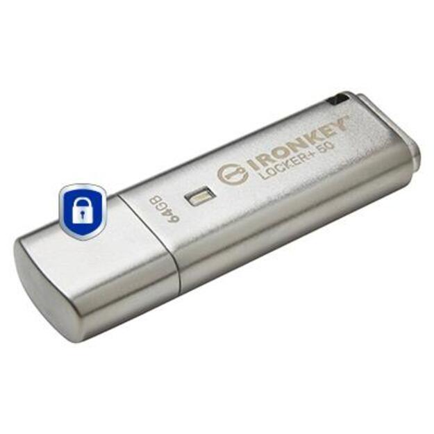 MEMORY DRIVE FLASH USB3.2 64GB/IKLP50/64GB KINGSTON 6