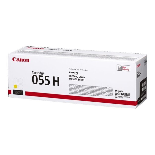 TONER YELLOW 5.9K CRG-055HY/3017C002 CANON