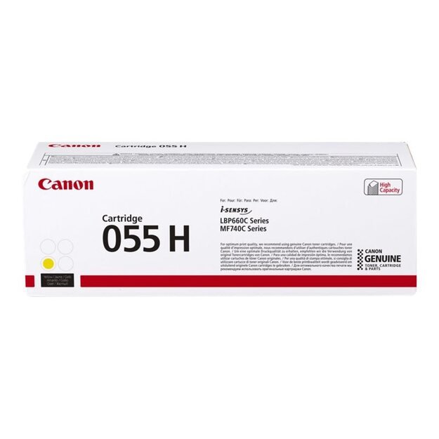 TONER YELLOW 5.9K CRG-055HY/3017C002 CANON