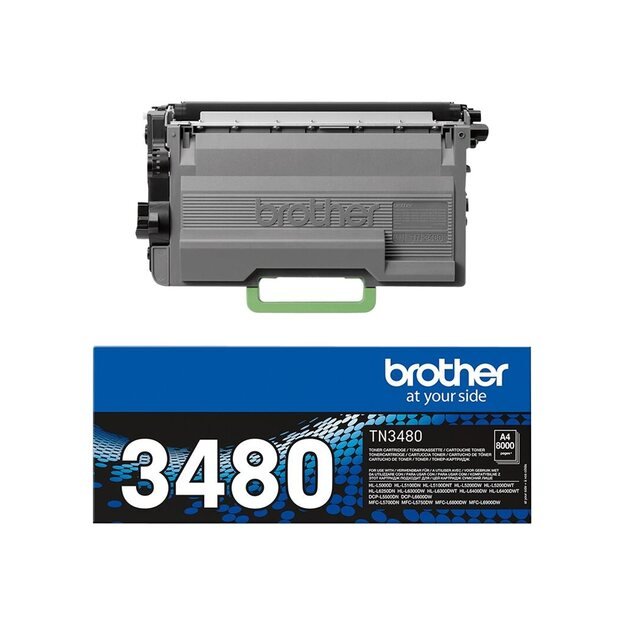BROTHER TN3480 Toner Cartridge Black High Yield