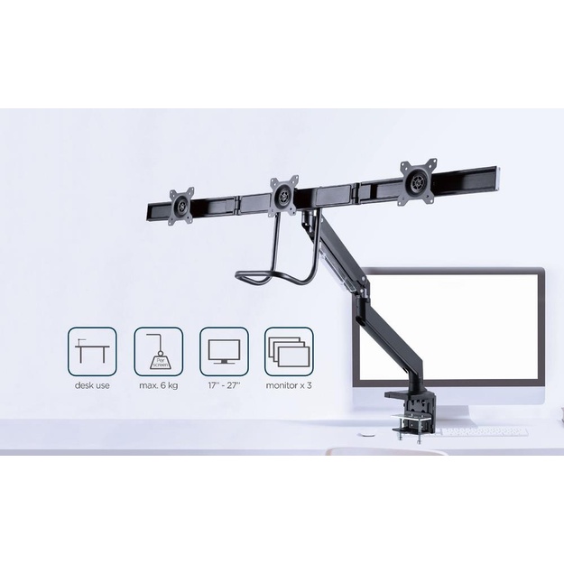 DISPLAY ACC MOUNTING ARM/17-27  MA-DA3-03 GEMBIRD