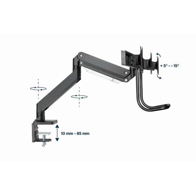 DISPLAY ACC MOUNTING ARM/17-27  MA-DA3-03 GEMBIRD