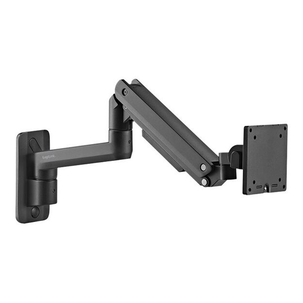 LOGILINK BP0169 Monitor mount 17-49inch wall mount gas spring flat and curved screens aluminum