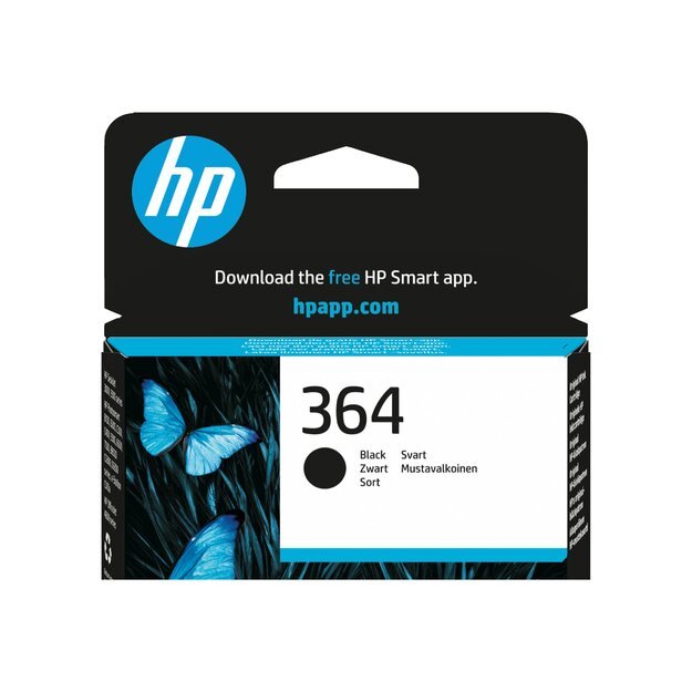 HP 364 Ink black Vivera (DE) Photosmart C5380 C6380 D5460 Photosmart B8550