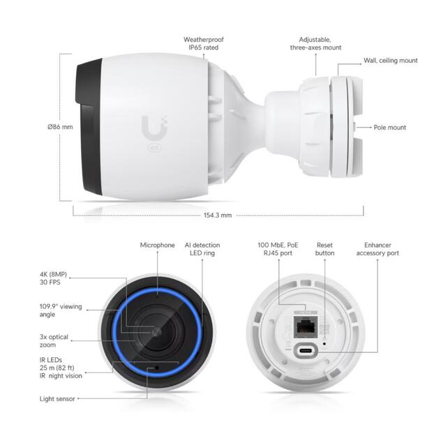 NET CAMERA 8MP/UVC-G5-PRO UBIQUITI 7