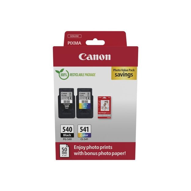 CANON PG-540/CL-541 Ink Cartridge PVP