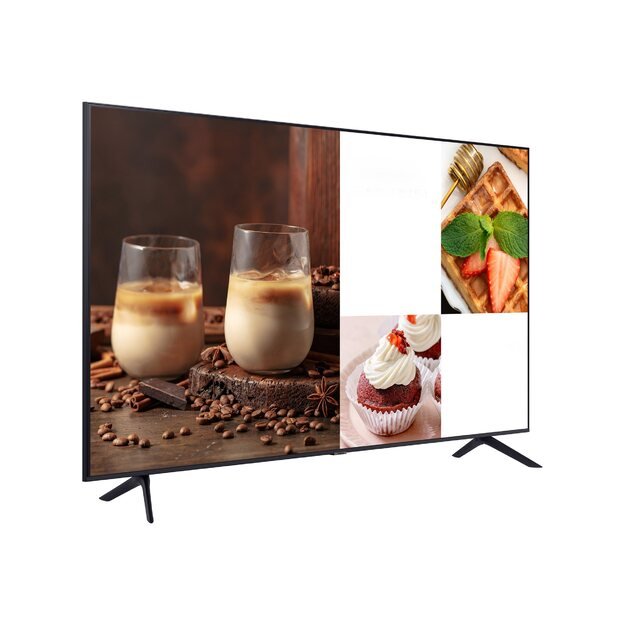 SAMSUNG BE55C 55inch Non-tactile UHD 3840x2160 16:9 250 16/7 Tuner Biz TV App HP 2x10W 3Years