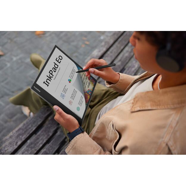 E-Reader|POCKETBOOK|InkPad Eo|10.3 |2480 x 1860|1xUSB-C|1xMicroSD Card Slot|Bluetooth|Grey|PB1042-M-WW