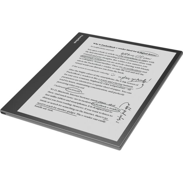 E-Reader|POCKETBOOK|InkPad Eo|10.3 |2480 x 1860|1xUSB-C|1xMicroSD Card Slot|Bluetooth|Grey|PB1042-M-WW