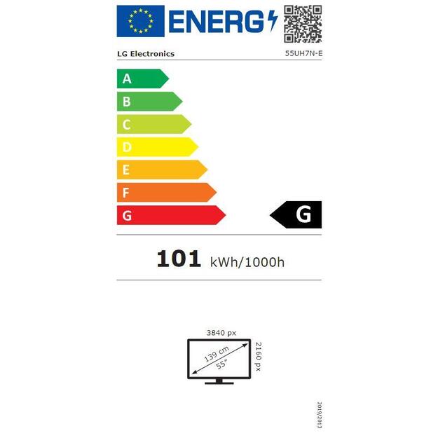 DISPLAY LCD 55 /55UH7N-E LG