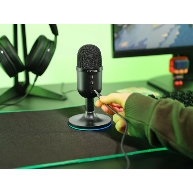 MICROPHONE GXT234 YUNIX USB/BLK 25372 TRUST