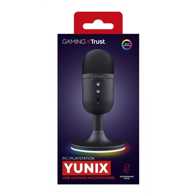 MICROPHONE GXT234 YUNIX USB/BLK 25372 TRUST