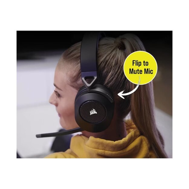 CORSAIR HS65 WIRELESS Gaming Headset Carbon EU