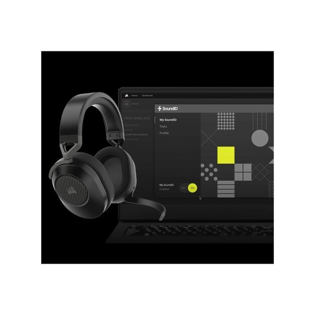CORSAIR HS65 WIRELESS Gaming Headset Carbon EU
