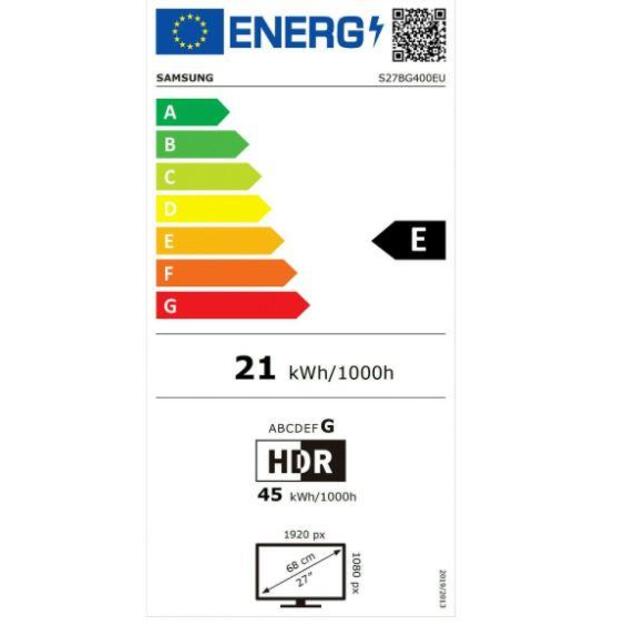 LCD Monitor|SAMSUNG|S27BG400EU|27 |Gaming|Panel IPS|1920x1080|16:9|240Hz|1 ms|Swivel|Pivot|Height adjustable|Tilt|LS27BG400EUXEN