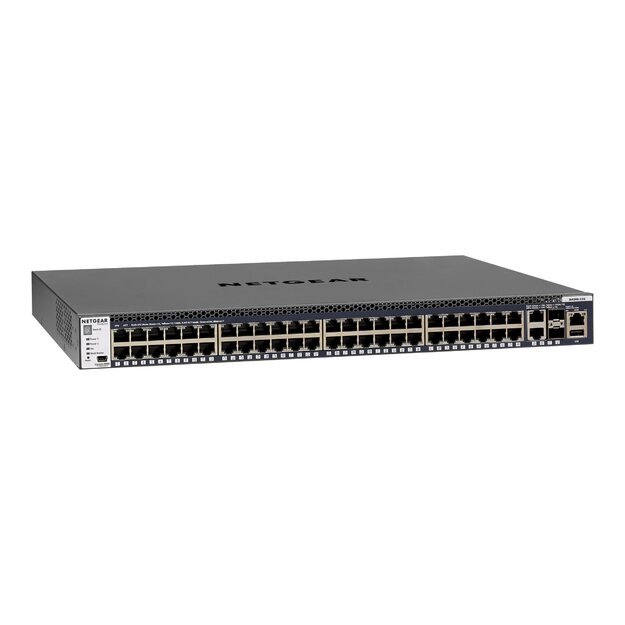 NETGEAR M4300-52G Stackable Managed Switch with 48x1G and 4x10G incl. 2x10GBASE-T and 2xSFP+ Layer 3