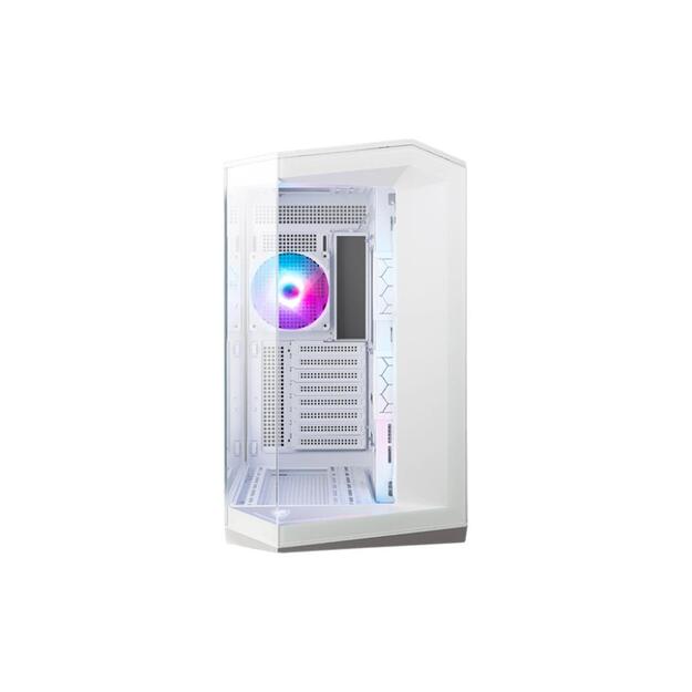 Case|MSI|MAG PANO 100R PZ|MidiTower|Case product features Transparent panel|ATX|MicroATX|MiniITX|Colour White|MAGPANO100RPZWHITE