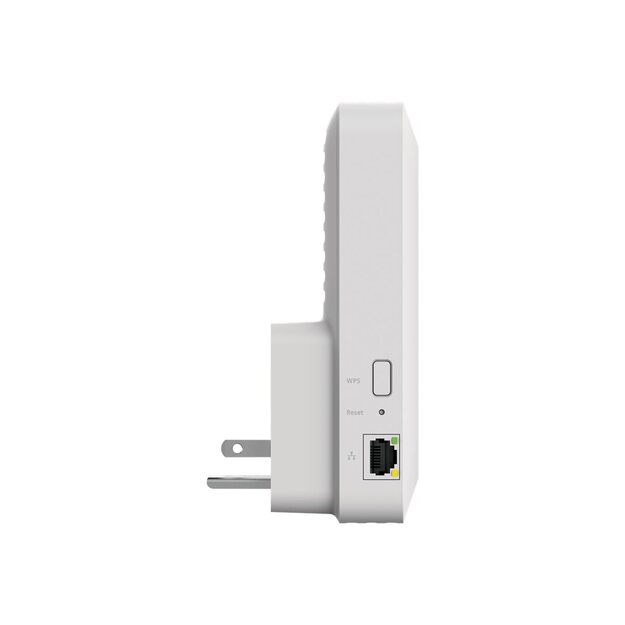 NETGEAR AX1600 4-Stream WiFi 6 Mesh Extender socket format