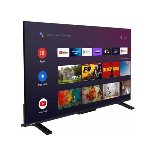 TV Set|TOSHIBA|43 |4K/Smart|3840x2160|Wireless LAN|Bluetooth|Android TV|Black|43UA2363DG