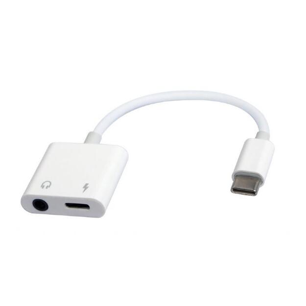 CABLE USB-C TO AUDIO 3.5MM/SOCKET A-CM-3.5FP-01 GEMBIRD