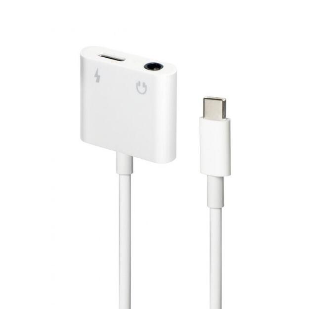 CABLE USB-C TO AUDIO 3.5MM/SOCKET A-CM-3.5FP-01 GEMBIRD