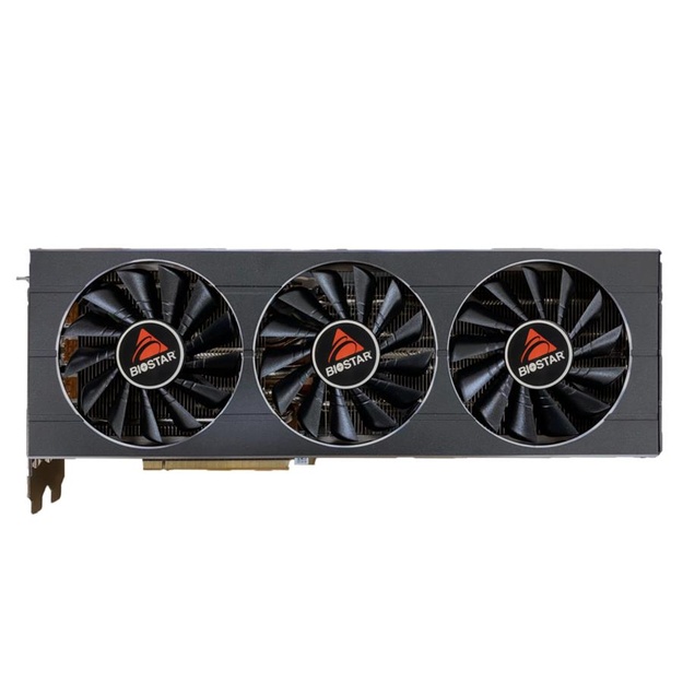 Graphics Card|BIOSTAR|NVIDIA GeForce RTX 3080|10 GB|GDDR6X|PCIE 4.0 16x|GPU 1440 MHz|Triple slot Fansink|1xHDMI|3xDisplayPort|VN3816RMT3