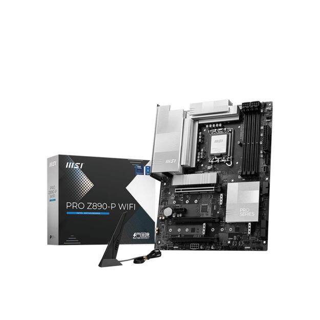 Mainboard|MSI|Intel Z890|LGA1851|ATX|Memory DDR5|Memory slots 4|1xPCI-Express 4.0 1x|2xPCI-Express 4.0 4x|1xPCI-Express 5.0 16x|4xM.2|1xHDMI|1xDisplayPort|4xUSB 2.0|3xUSB 3.2|1xUSB-C|1xUSB-C w/Thunderbolt|1xPS/2|1xRJ45|3xAudio port|PROZ890-PWIFI